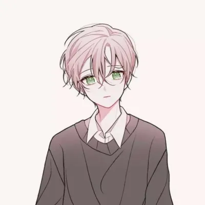 抖音动漫情侣头像一男一女分开两张第1张