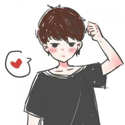 qq情侣头像动漫一人一张分开第1张