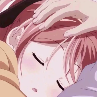 超萌动漫情侣头像一人一张第1张