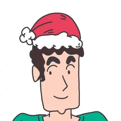 2020圣诞节可爱蜡笔小新动漫头像第1张