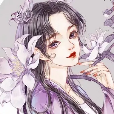 漂亮女生古风动漫头像图片第1张