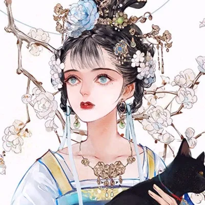 唯美古风仙气动漫美女头像第1张