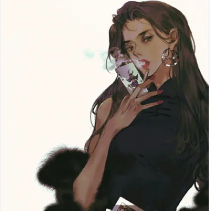 霸气动漫冷艳御姐头像第1张