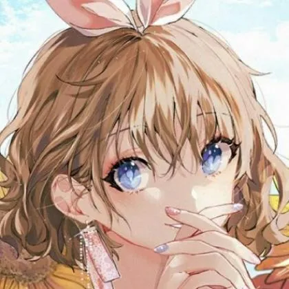 动漫女孩头像呆萌可爱第1张