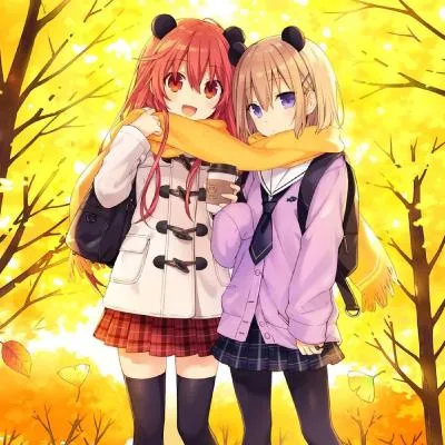 短发动漫美女头像第1张