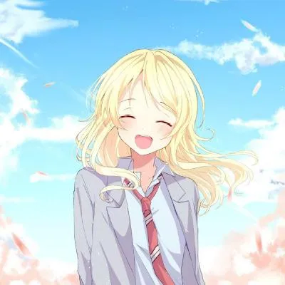 穿着校服的女生动漫头像第1张