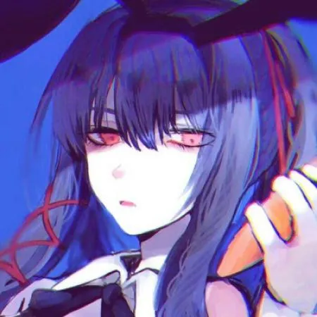 2021最新侧脸头像女生高冷霸气动漫图片第1张