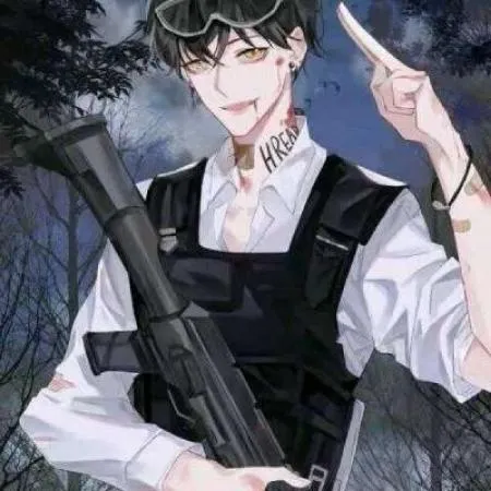 qq头像卡通男生霸气高冷范第1张