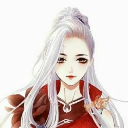 唯美古风头像情侣图片一男一女两张分开第1张