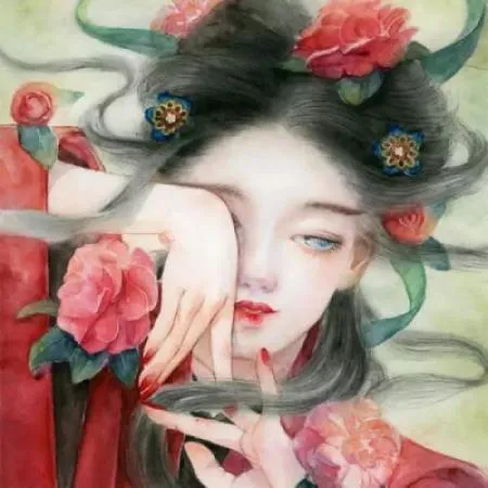 好看古风女头像第1张