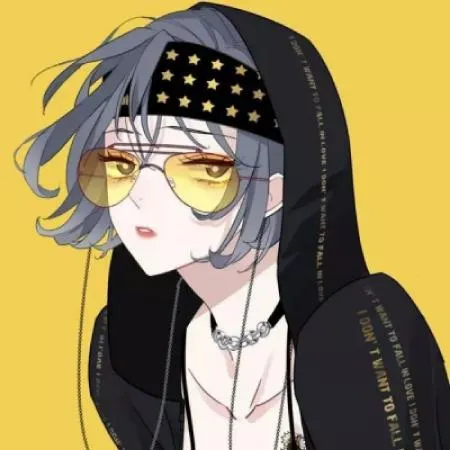 冷酷又非常潮的女生戴眼镜女生头像动漫霸气第1张
