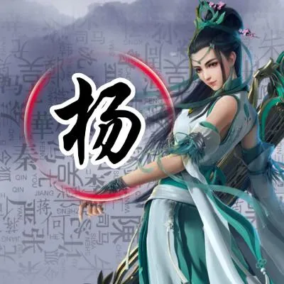 霸气古风动漫姓氏头像女生第1张