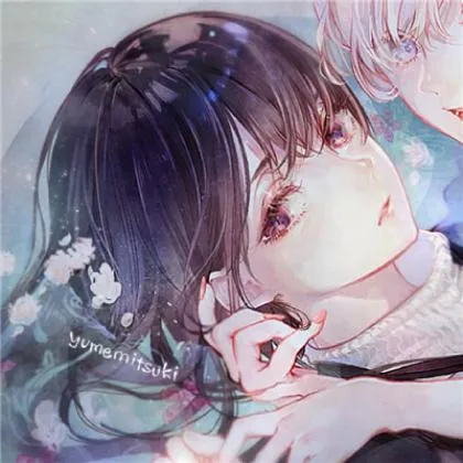 情侣头像动漫冷酷个性一男一女第1张