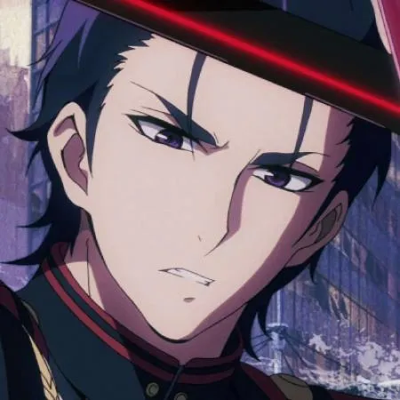 终结的炽天使红莲的霸气QQ头像图片第1张