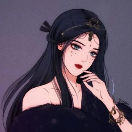 动漫高冷女生头像第1张