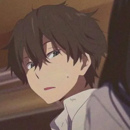 动漫男女分开情侣头像第1张