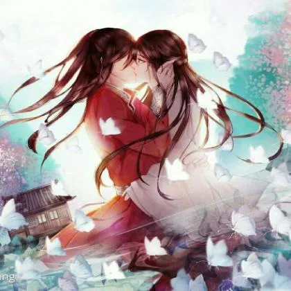 唯美情侣古风头像两张第1张