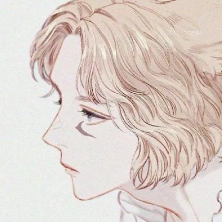 手绘文艺男生头像第1张