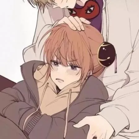 抖音最近很火的情侣头像动漫第1张