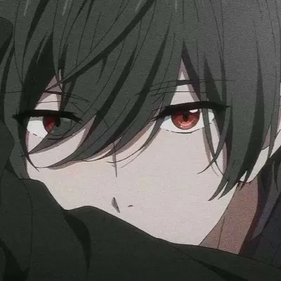 孤独黑暗头像男生动漫图片第1张