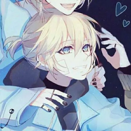 唯美动漫情侣头像一男一女分开第1张