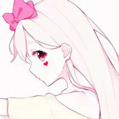 动漫头像可爱卡通呆萌女孩第1张