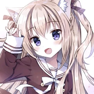 女生头动漫头像可爱第1张