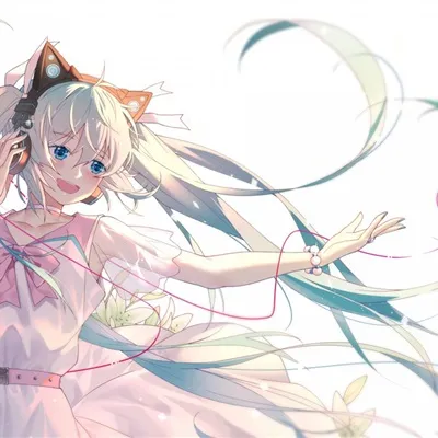 唯美公主殿下初音未来高清头像图片第1张