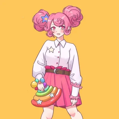 王者卡通女生头像第1张