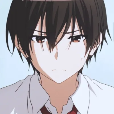 高冷帅气男生动漫头像第1张