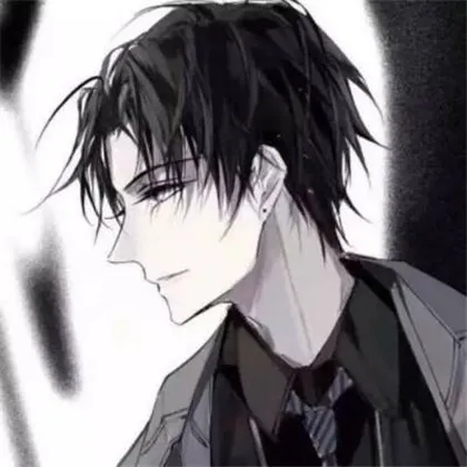 漫画男生头像图片帅气冷漠第1张