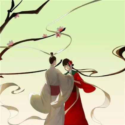 情侣头像图片古风唯美一对第1张