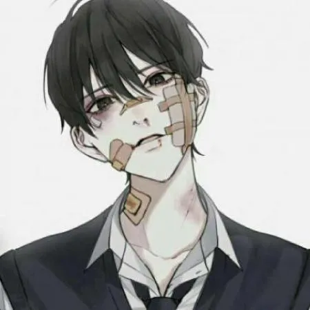 微信男生动漫头像冷酷霸气图片第1张