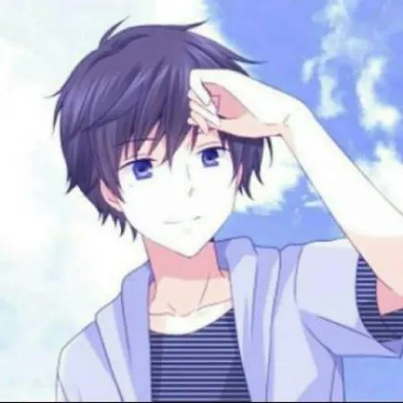 唯美动漫情侣头像图片第1张