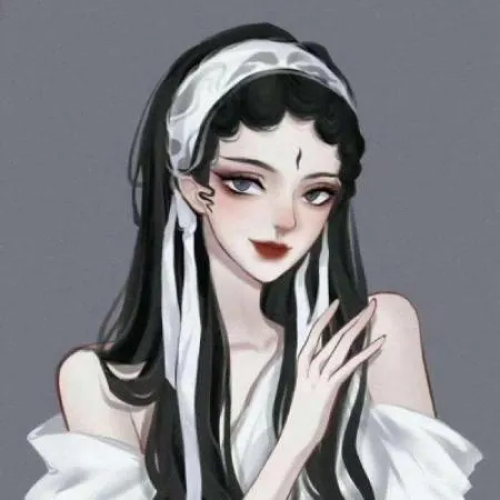 手绘爱情情侣头像第1张