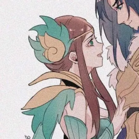 王者荣耀情侣头像男女两张分开第1张