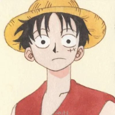 手绘海贼王最帅霸气的头像第1张