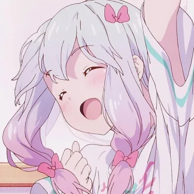 粉色系的女生漫画头像女生第1张