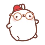 卖萌的大肥兔qq头像第1张