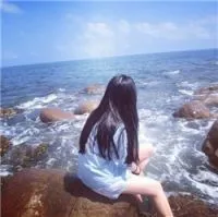 女生海边微信风景头像大全第1张