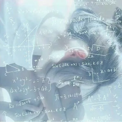 带数学公式的女生微信头像第1张