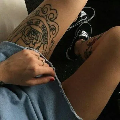 个性潮流部位微信头像魅力女生第1张