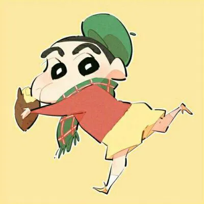 蜡笔小新微信头像夸张搞笑女生专属第1张