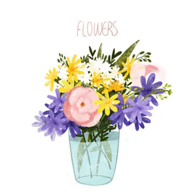 唯美清新花朵头像微信高清第1张