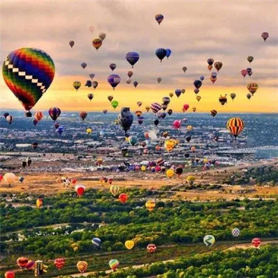 带来好运的微信风景头像超漂亮热气球第1张