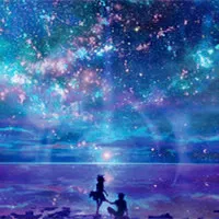 唯美有意境的星空图片头像第1张