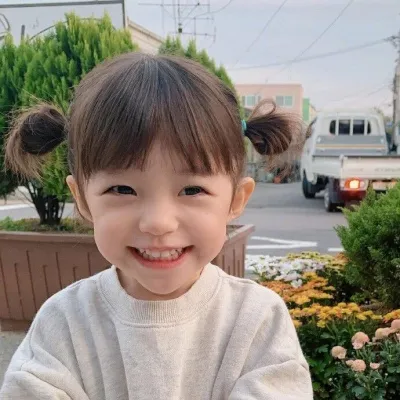 儿童节微信头像可爱搞怪小孩第1张