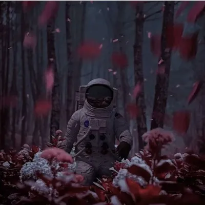 最火太空人浪漫的QQ微信头像第1张