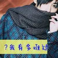 带字的酷酷的男生qq个性头像第1张