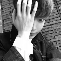 黑白男生头像不带字第1张